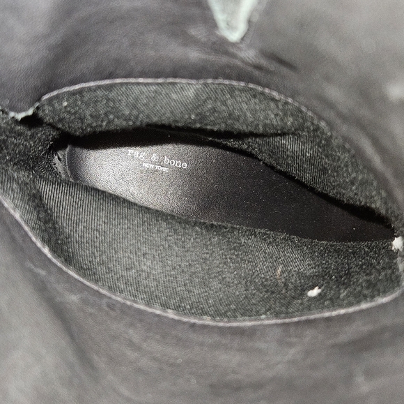 Rag & Bone Leather Moto Boot Women's 7 - Picture 11 of 14